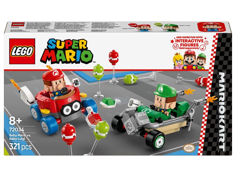 LEGO® SUPER MARIO 72034 Mario Kart - Baby Mario vs. Baby Luigi