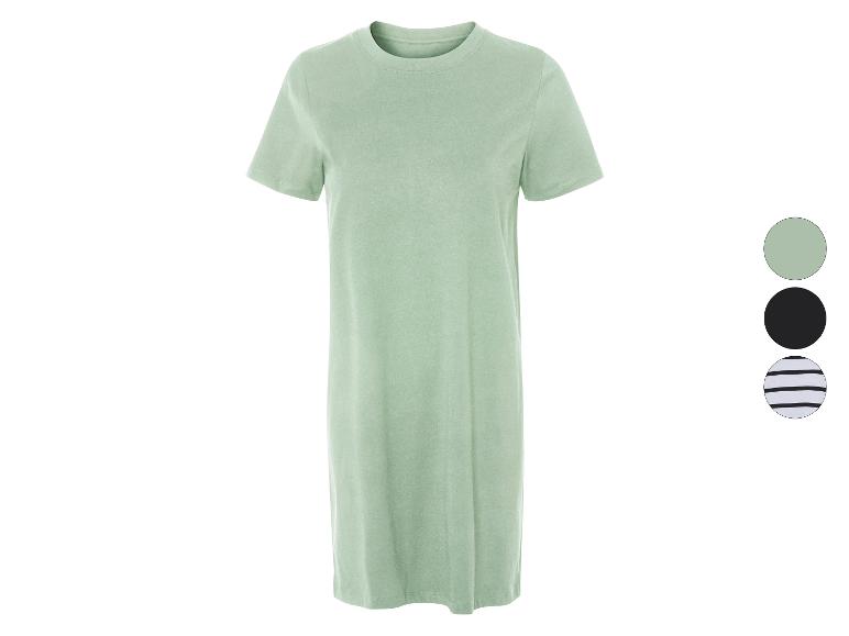 ESMARA® Damen T-Shirt-Kleid, aus reiner Bio-Baumwolle