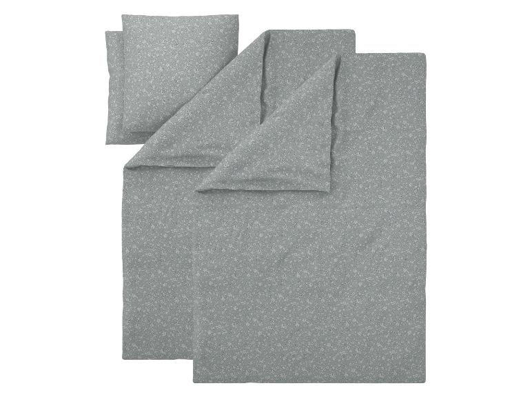LIVARNO® Renforcé-Bettwäsche-Set, 4-teilig, 135 x 200 cm (mint)