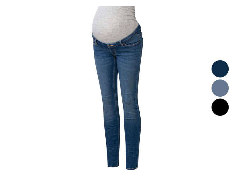 ESMARA® Damen Umstandsjeans, Skinny Fit, niedrige Leibhöhe