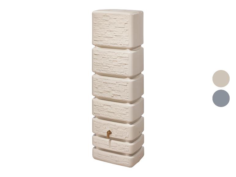 4RAIN Regentonne »SLIM STONE DECOR«, 350 l
