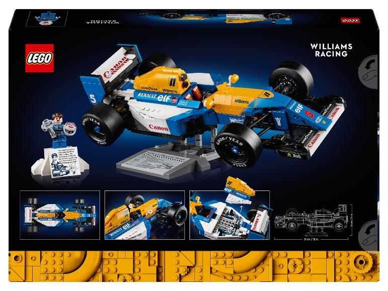 LEGO® ICONS 10353 Williams Racing FW14B mit Nigel Mansell