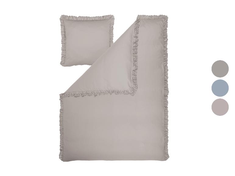 LIVARNO® Mikrofaser-Satin-Bettwäsche, 135 x 200 cm