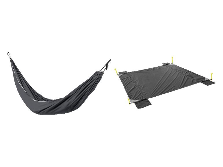 CRIVIT Hängematte / Picknickdecke, mit recyceltem Material hergestellt