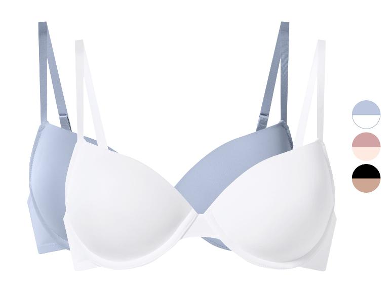 ESMARA® Damen Bügel BH gepaddet, 2 Stück