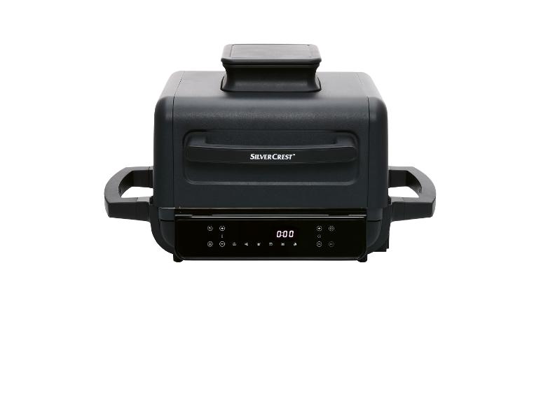 SILVERCREST® KITCHEN TOOLS Heißluftfritteuse mit Grill- und Räucherfunktion »SHLFS 2200 A1«, 2200 W, 3,8 l