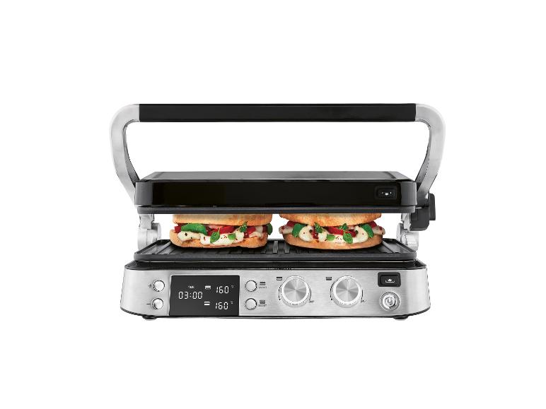 SILVERCREST® Digitaler Premium-Kontaktgrill »SKGB 2000 A1«