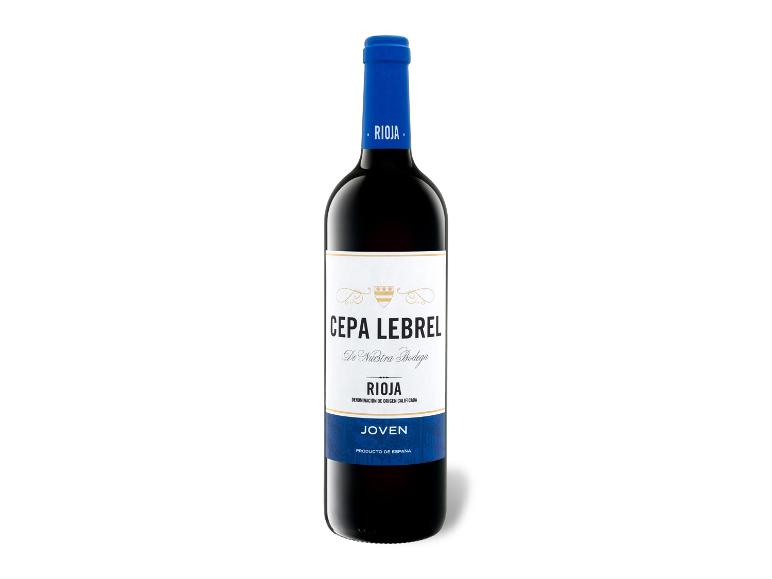 CEPA LEBREL Rioja DOCa Joven trocken, Rotwein 2022