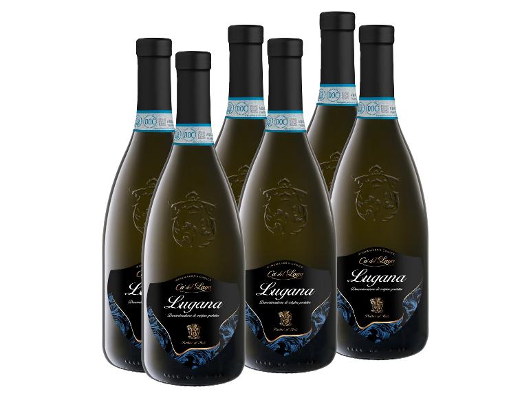 6 x 0,75-l-Flasche Weinpaket CA' DEL LAGO Winemaker´s Choice Lugana DOP trocken, Weißwein