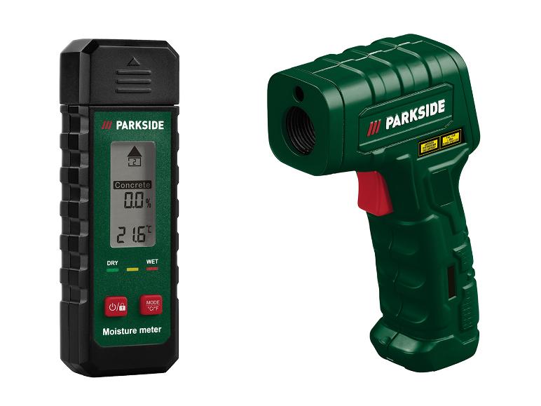 PARKSIDE® Bau-/Holzfeuchtemessgerät »PBHM A1« / Infrarot-Thermometer »PITM A1«