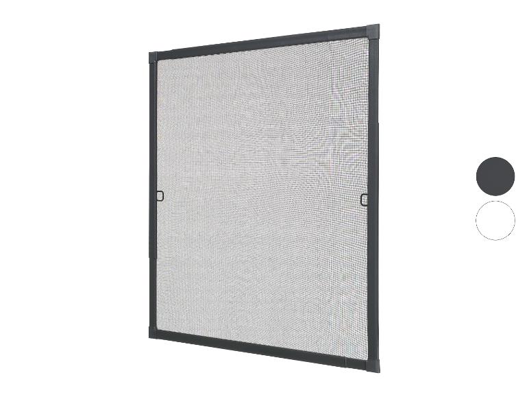 LIVARNO® Alu-Teleskop-Insektenschutzfenster, 120 x 140 cm