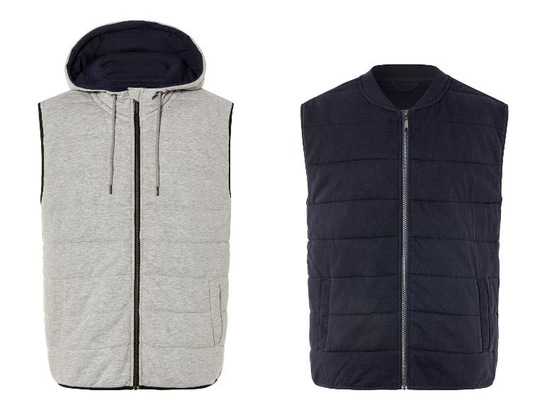LIVERGY® Herren Steppweste, mit Baumwolle