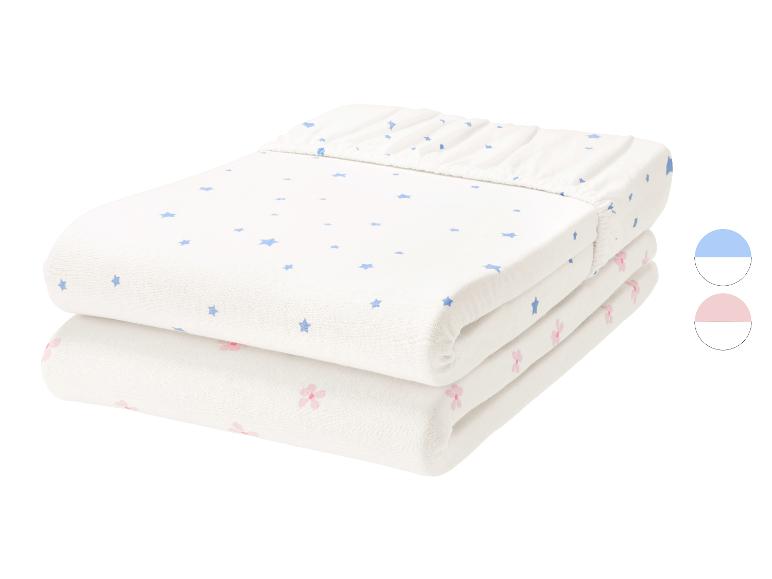LIVARNO® Kinder-Spannbettlaken, 90-100 x 200 cm