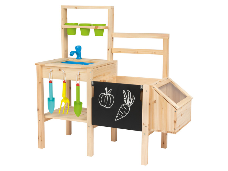PLAYTIVE Gemüseküche, Spielküche mit Zubehör