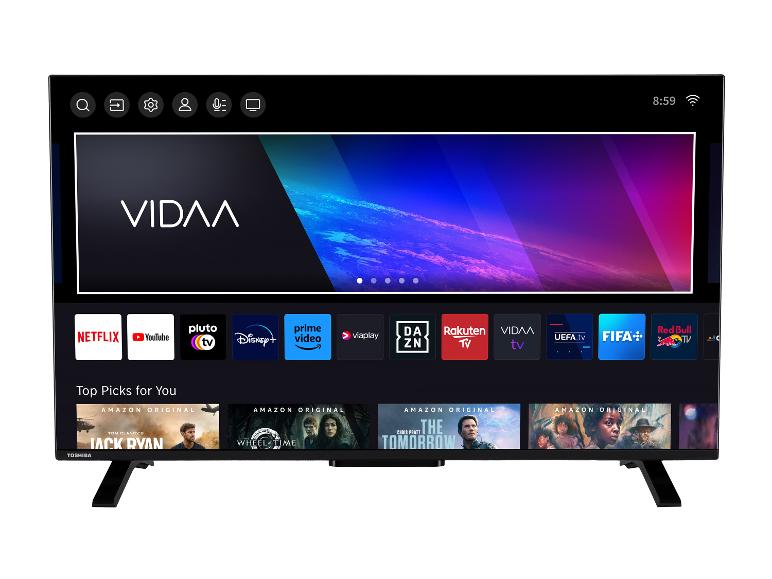 TOSHIBA »43UV2363DG« Fernseher 43 Zoll Smart TV - VIDAA TV, 4K UHD LED TV, HDR, Triple-Tuner