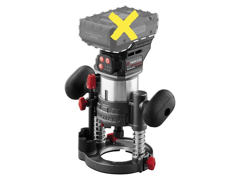 PARKSIDE PERFORMANCE® 20 V Akku-Multifunktionsfräse »PMFAP 20-Li B2« ohne Akku - ohne Ladegerät