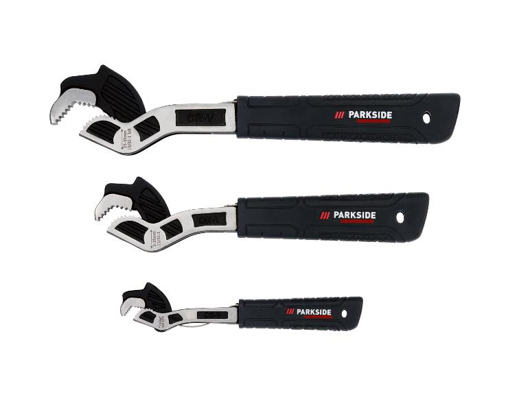 PARKSIDE PERFORMANCE® Maulschlüssel-Set, 3-teilig
