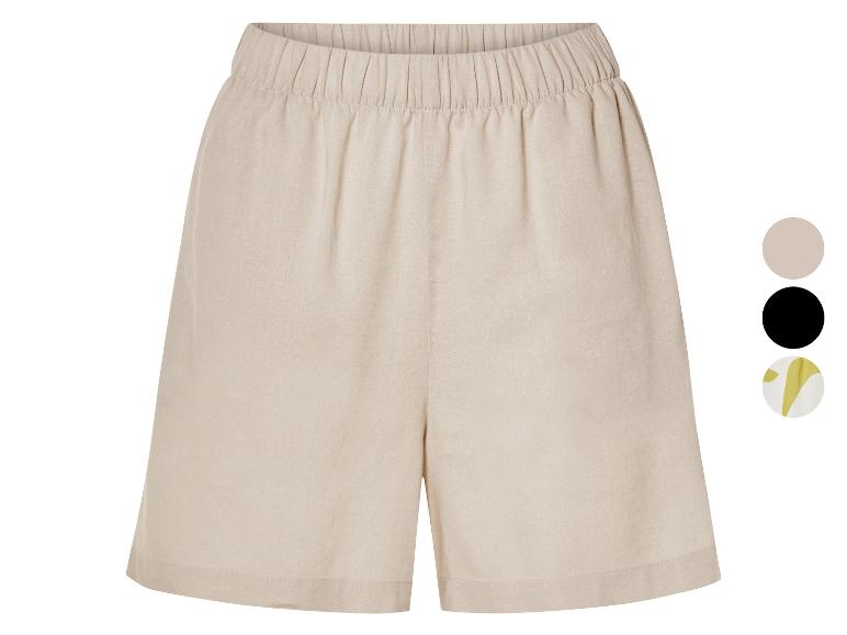 ESMARA® Damen Shorts mit Leinen