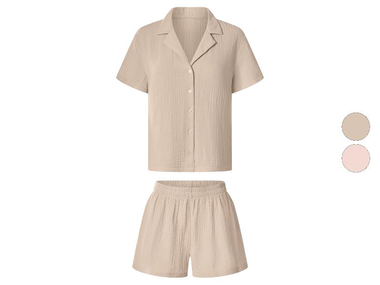 ESMARA® Damen Musselin-Pyjama
