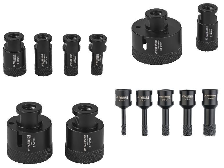 PARKSIDE PERFORMANCE® Diamant-Bohrkronen