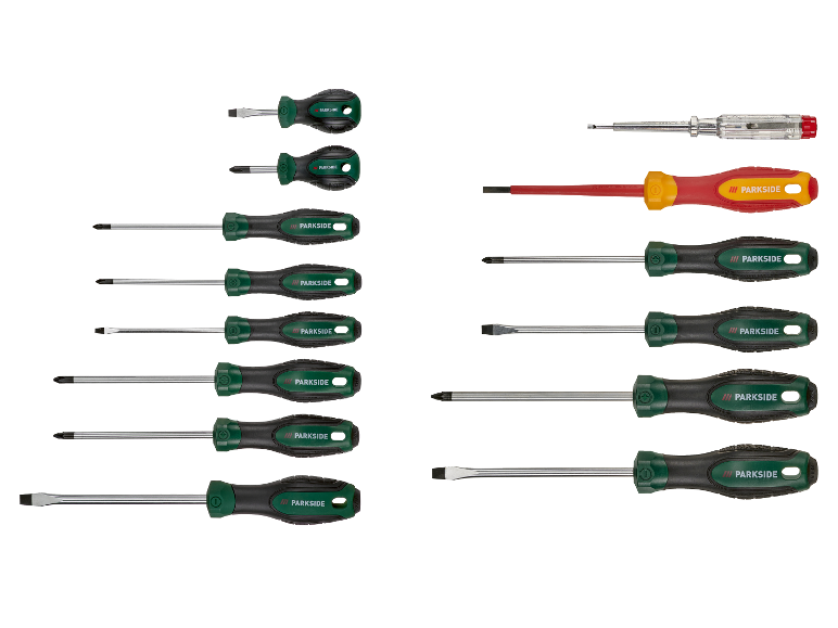 PARKSIDE® Schraubendreher-Set, mit magnetischer Spitze