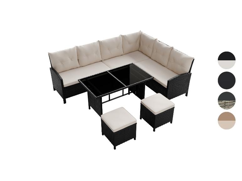 JUSKYS Gartenlounge »Manacor«, 4-teilig