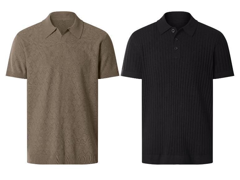 ESMARA MEN Herren Strick-Poloshirt