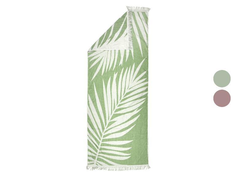 LIVARNO® Frottier-Strandtuch, 80 x 180 cm