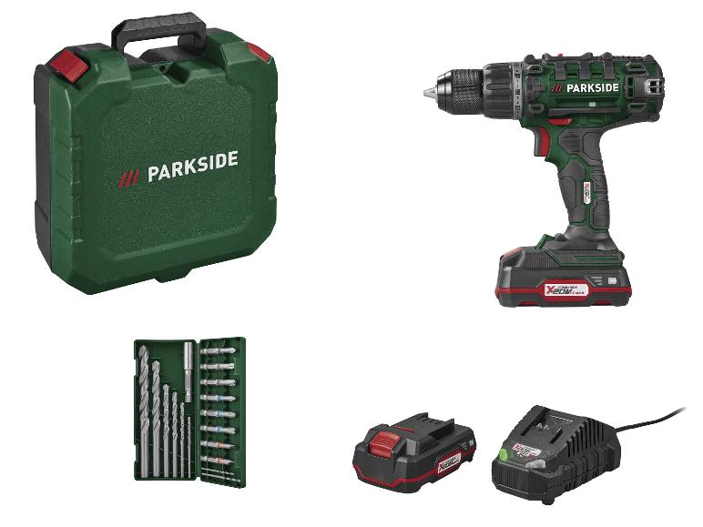 PARKSIDE® 20 V Akku-Bohrschrauber »PABS 20-Li G8«, mit Akku und mit Ladegerät