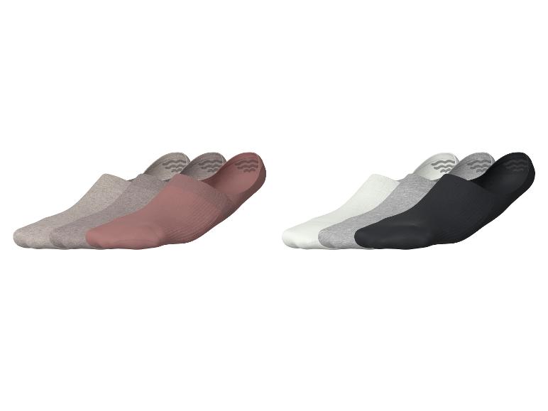 ESMARA® Damen/Herren Gerippte Füßlinge, 3 Paar