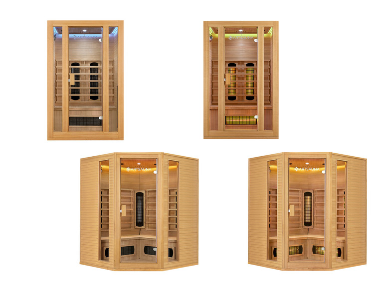 Artsauna Infrarotkabine »Nyborg«, mit LED-Licht