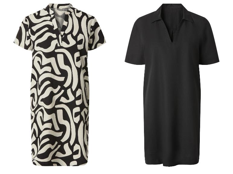 ESMARA® Damen Leinenkleid