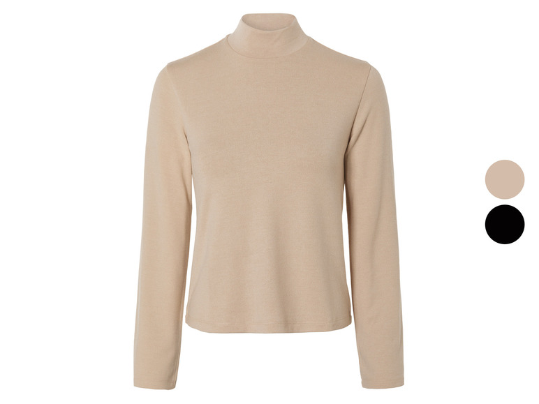 ESMARA® Damen Pullover, mit Stehkragen