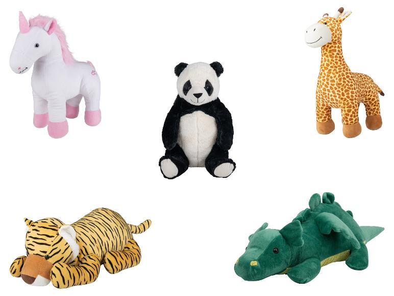 LUPILU® Plüschtier Giraffe / Einhorn / Drache / Panda / Tiger