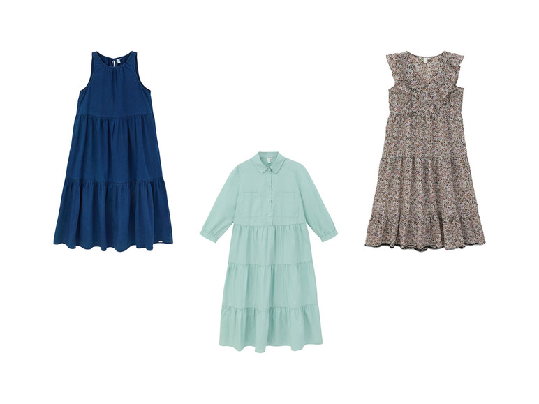 QS BY S.OLIVER Damen Kleid, leger geschnitten