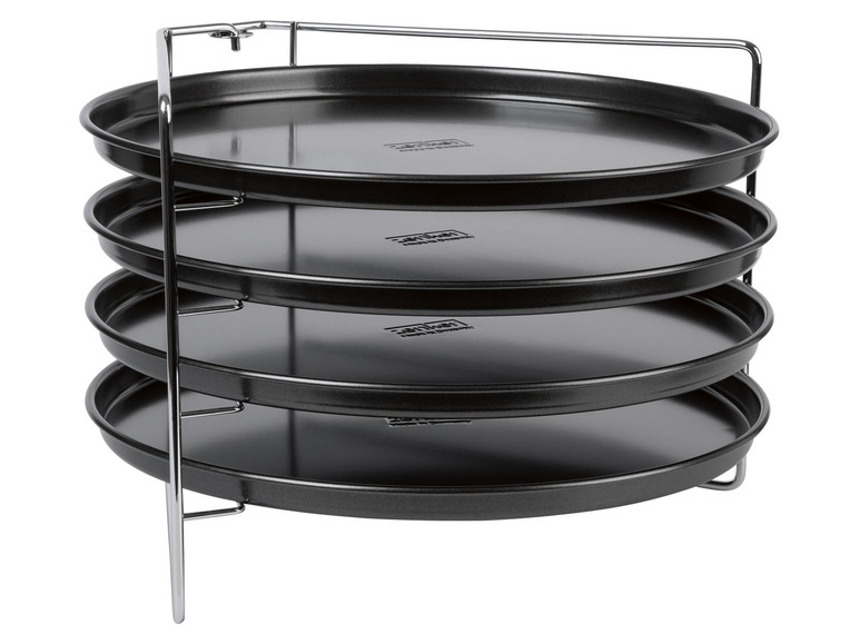 ZENKER Pizzabäcker-Set, Ø 29 cm, 5-teilig