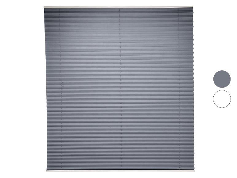 LIVARNO® Plissee Rollo für Fenster, 60 x 130 cm, Montage ohne Bohren